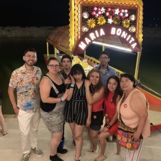 Dr. Jose Aldana out with family
